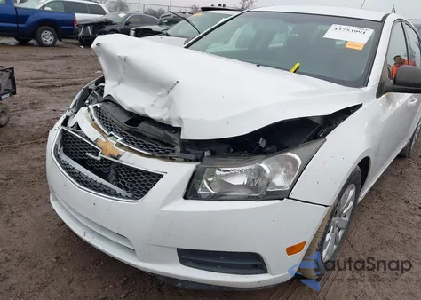 2011 Chevrolet Cruze Ls из США, поврежденный, VIN 1G1PC5SH9B7174951
